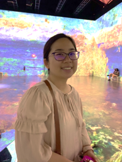 Anne Huang (née Shen), 5th year graduate student